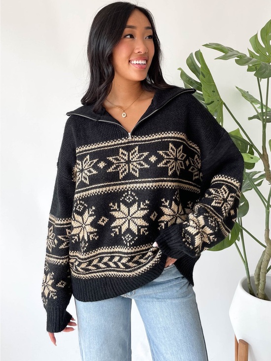 Grey Bandit Sweaters - Grey Bandit Fair Isle Sweater